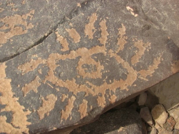 all seeing eye petroglyph